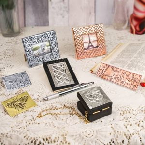 Seven embossing projects